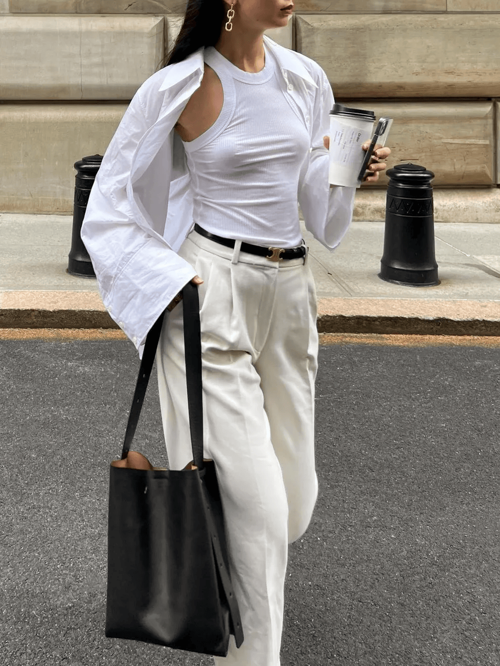 秋冬,一件 " 男朋友衬衫 ",就能让你穿出永不过时的好看!