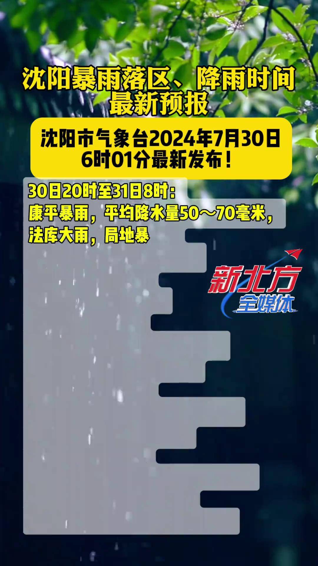 沈阳十五日天气预报今日情况