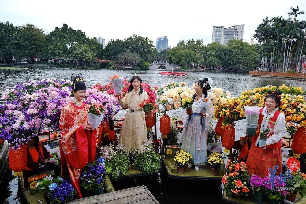 果博平台广州荔湾开启水陆花市盛宴“双花篮”将亮相传统迎春花市｜聚“荔”新发展⑮(图5)