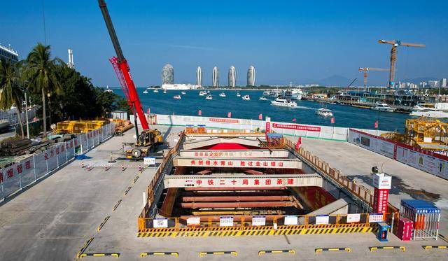海南三亚:海底隧道建设加速推进 海南三亚:海底隧道建设加速推进