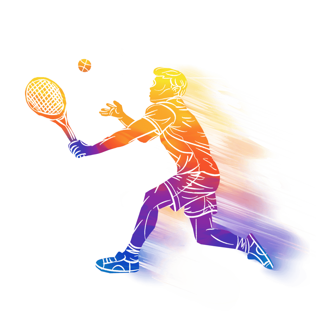 酣畅挥拍,这场网球比赛超燃!