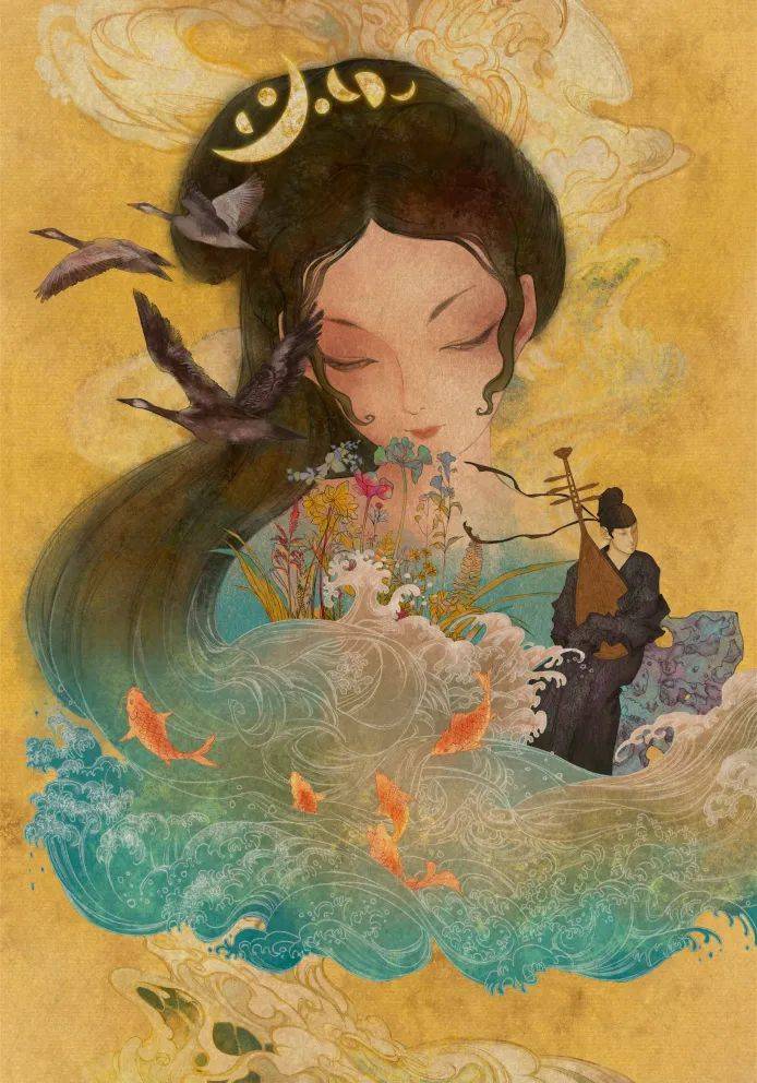 获奖作品|《春江花月夜》人生代代无穷已，江月年年望相似_搜狐网
