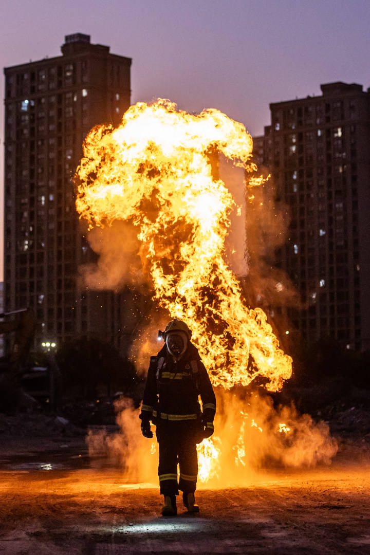 “二踢脚炸面粉”走红网络引发模仿，消防提醒：最高十年有期徒刑