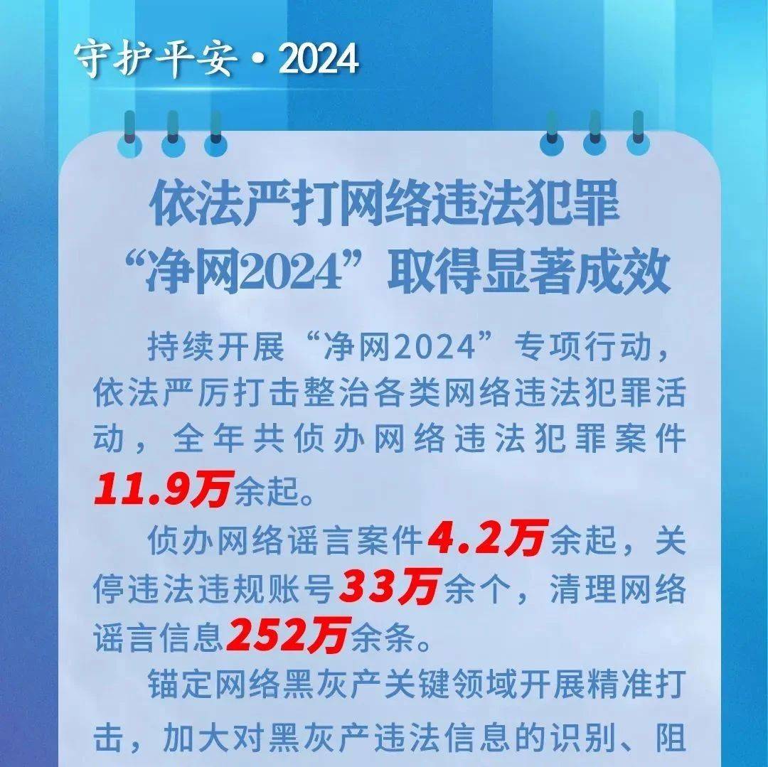 严惩有组织造谣炒作!2024年公安机关侦办网络谣言案4.2万余起_整治_活动_安局