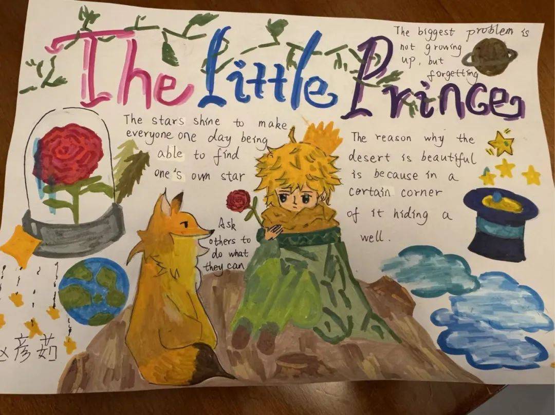 有的同学精心制作影评手抄报,将电影中的精彩情节