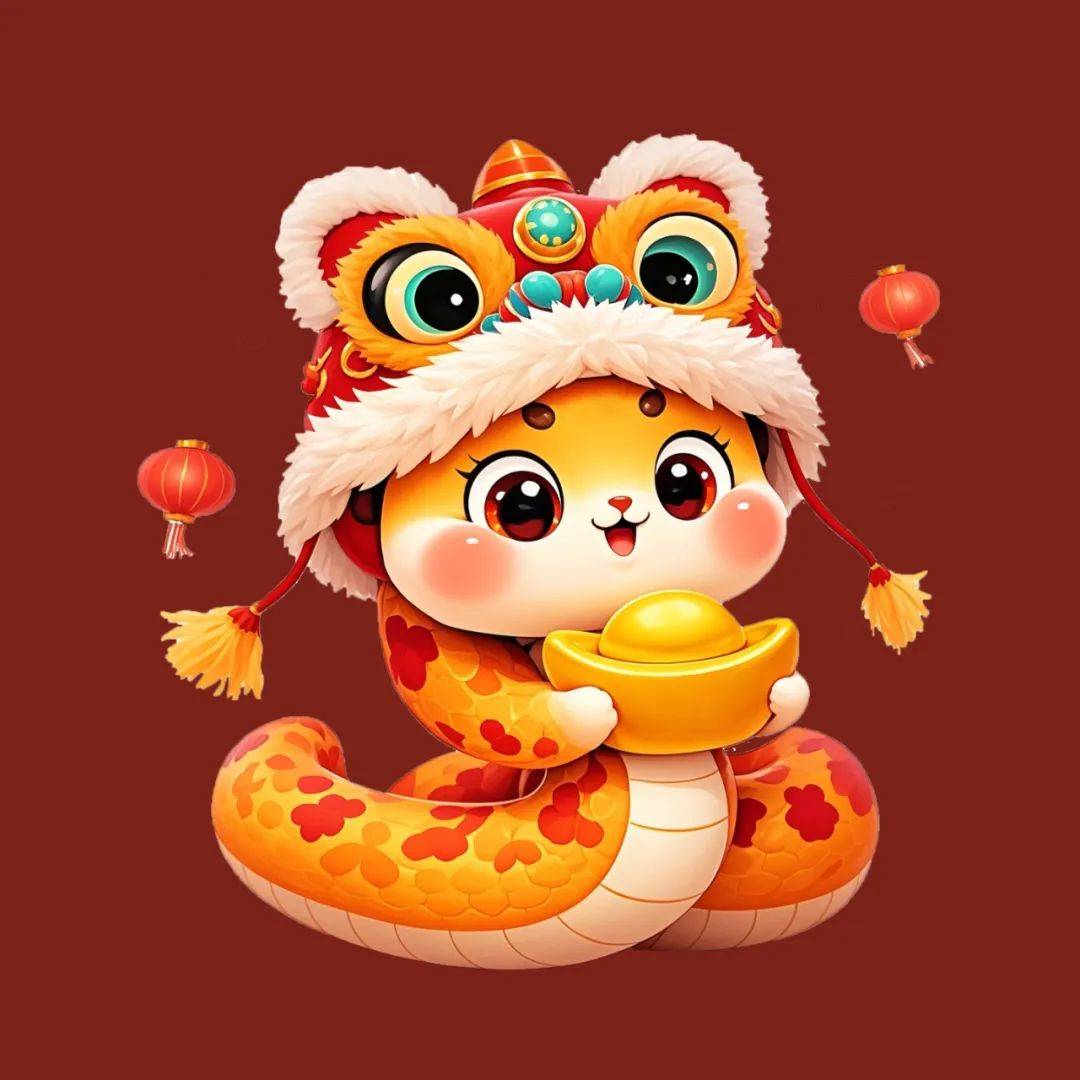 2025可爱卡通蛇宝宝头像