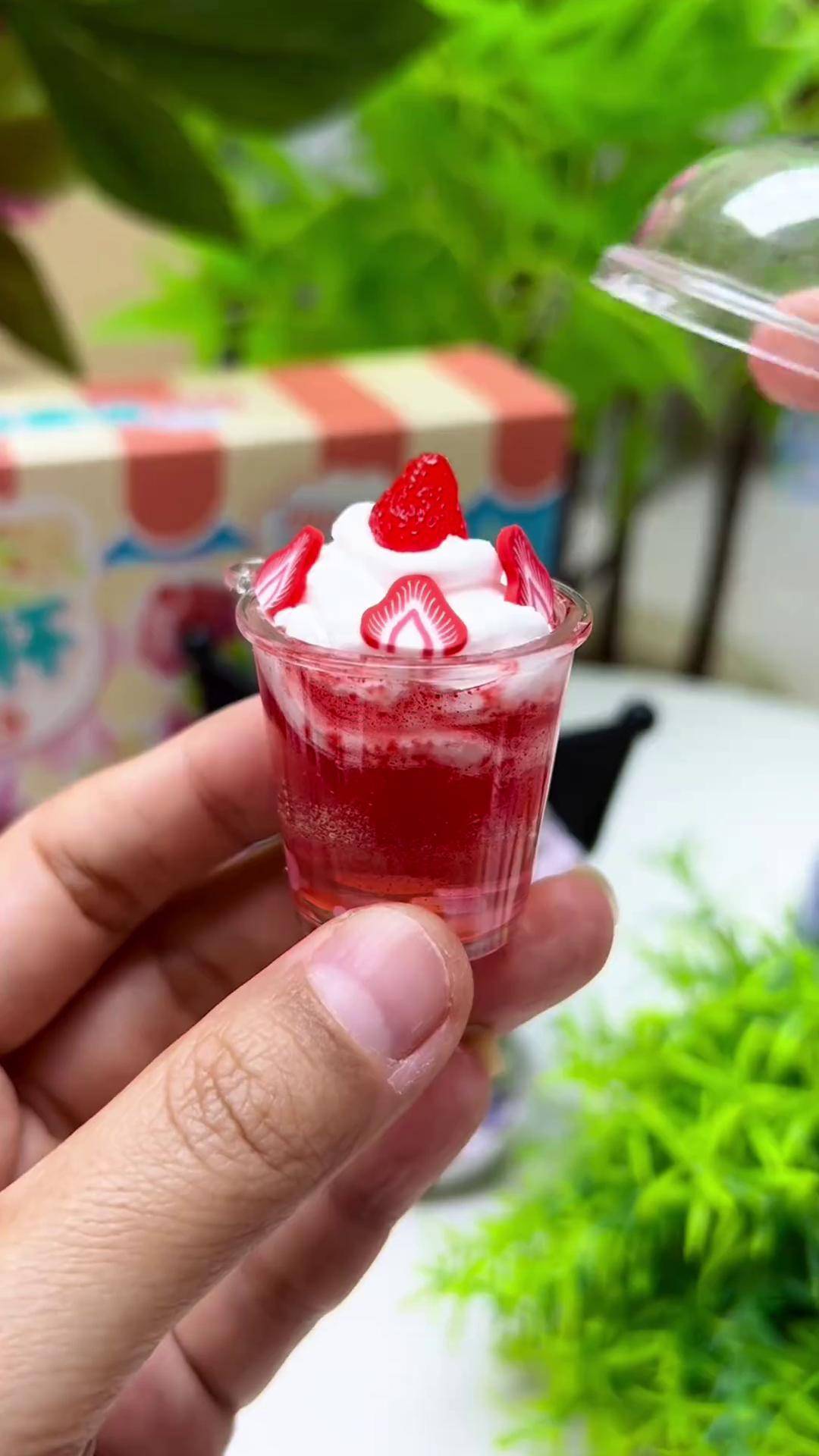 配件齐全,一盒能做18个饮品挂件迷你食玩 女孩玩具手工diy 亲子手工