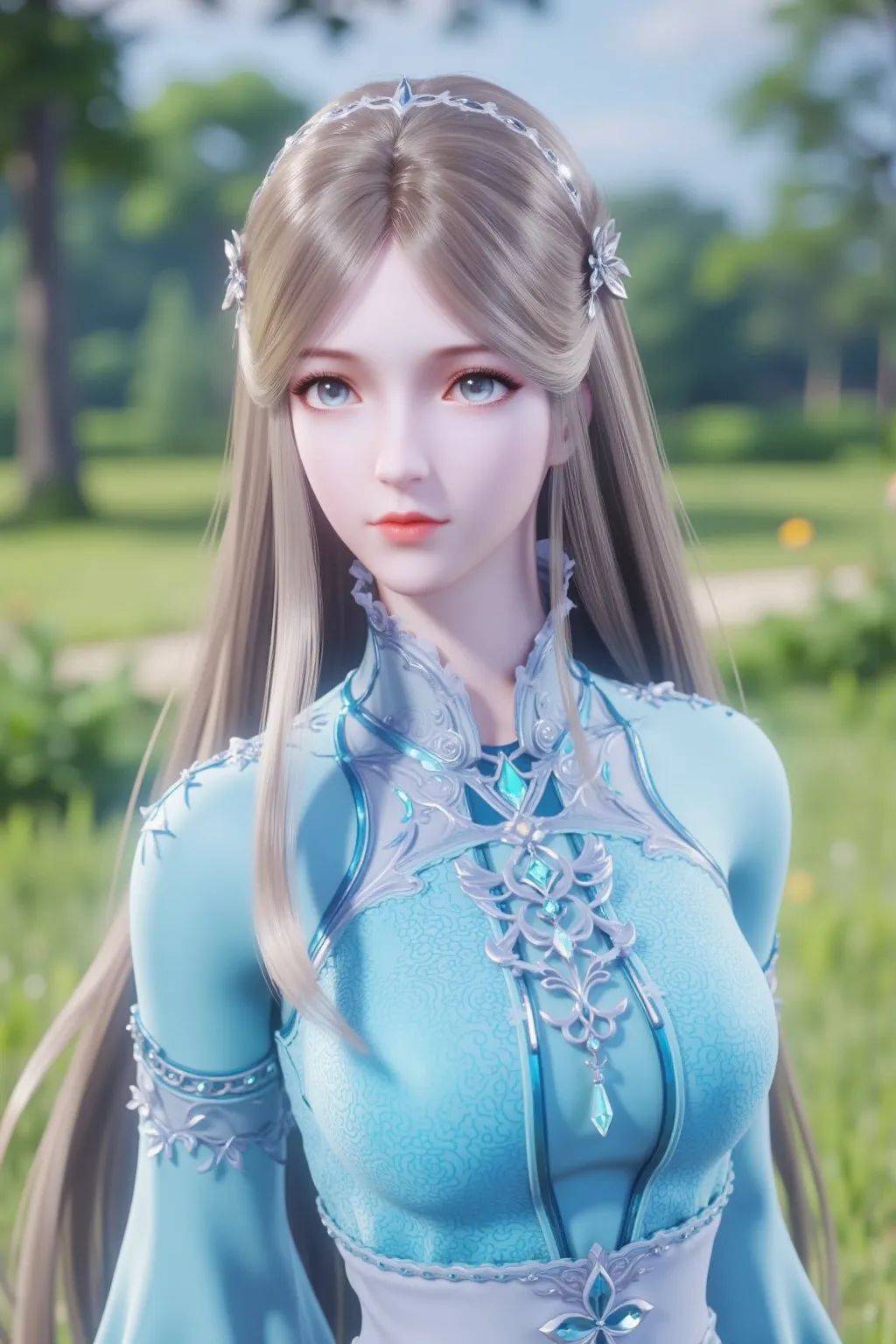 斗罗大陆:宁荣荣精美壁纸来了,丰臀玉足,第六张别错过