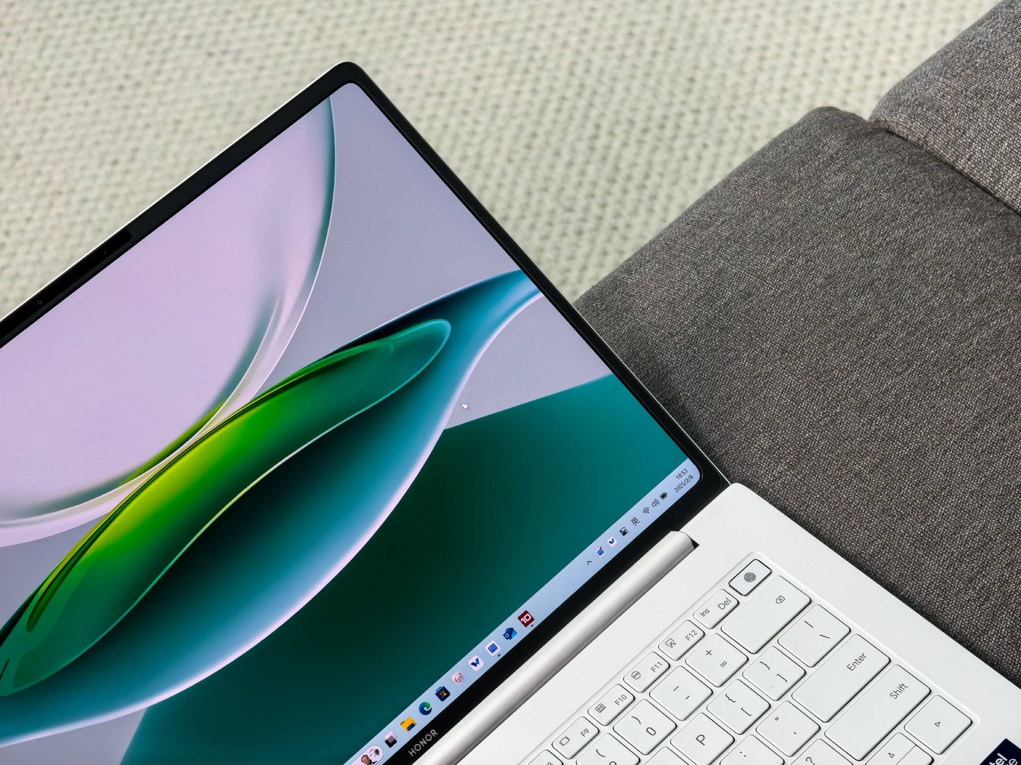 收到了台贼漂亮的笔记本