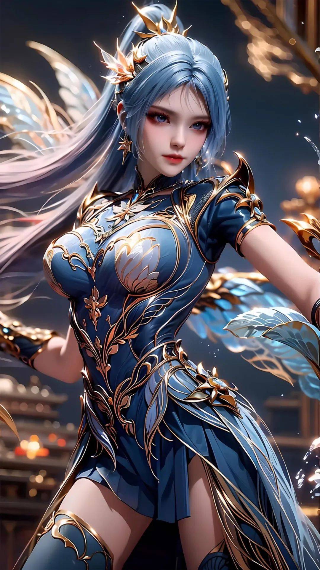 绝世唐门:唐舞桐精美壁纸来了,第八张最漂亮,霍雨浩真有福气