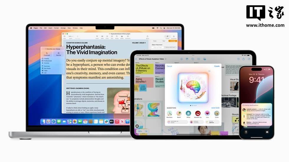 苹果iOS 18.4 Beta 1上线，Apple Intelligence在欧盟已全面可用