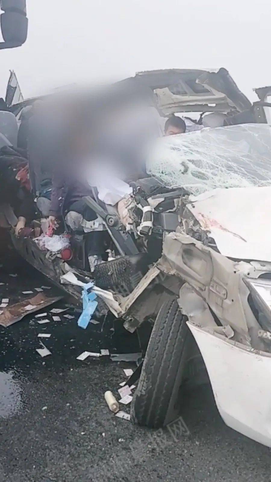 车祸现场.网络截图