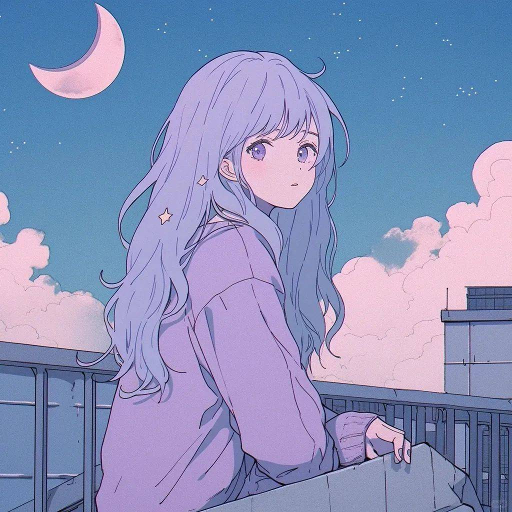 一期紫色系头像