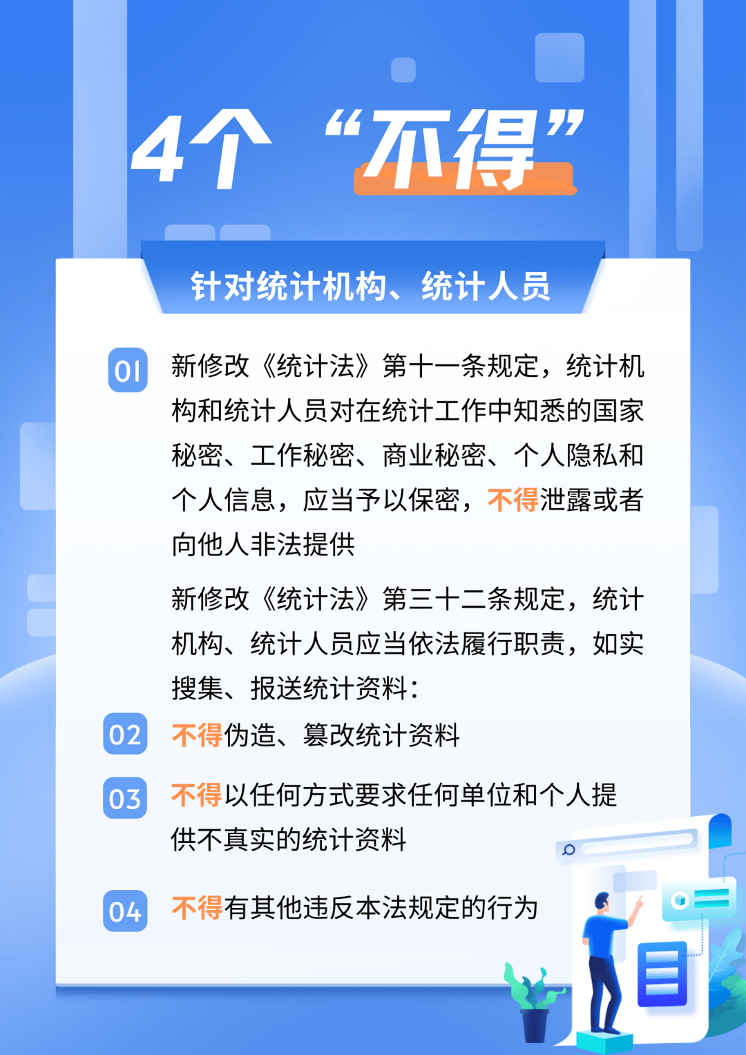 —新修改《统计法》15个"不得"