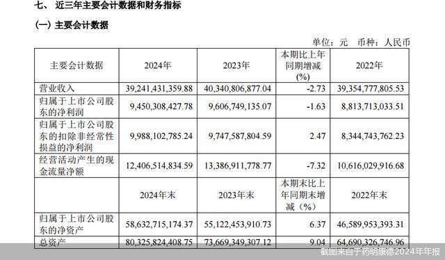 营收净利小幅下滑，药明康德2024年财报背后的秘密，剖析药明康德2024年报：营收、分红、回购全解析