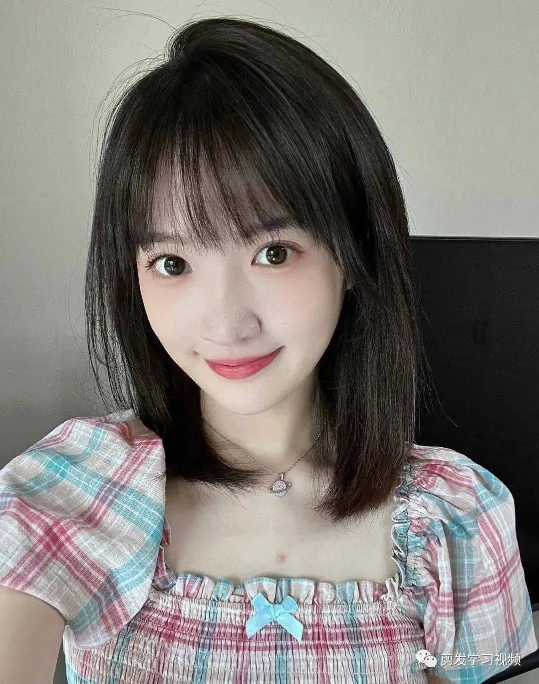 学生头妹妹头38秒变18