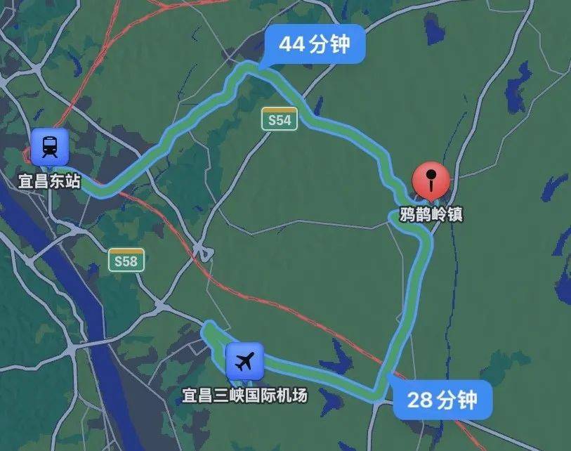 夷陵区东部,坐拥4条高速,3条铁路,离三峡机场,宜昌东站等交通枢纽仅半