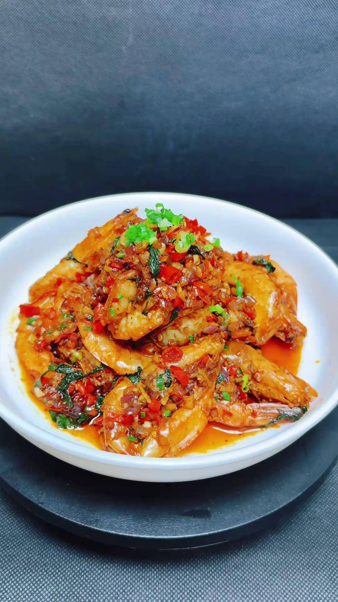 基围虾别再白灼了,像我这样做虾肉香辣入味,怎么吃都好吃 口味基围虾