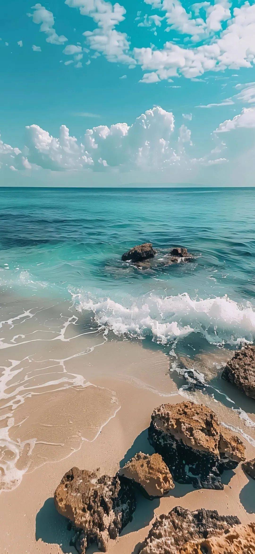 iphone 着色感壁纸