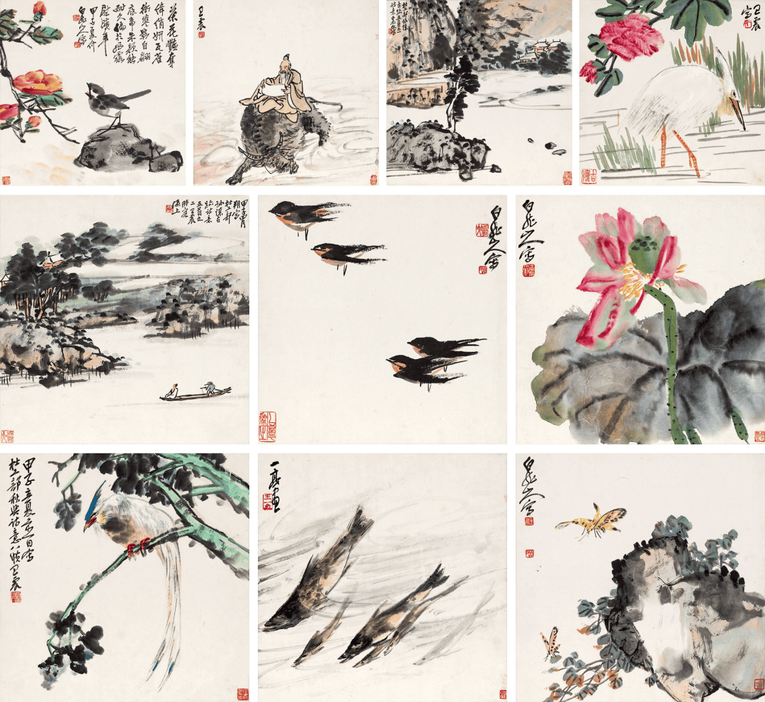 千里】王震 中国画 書畫