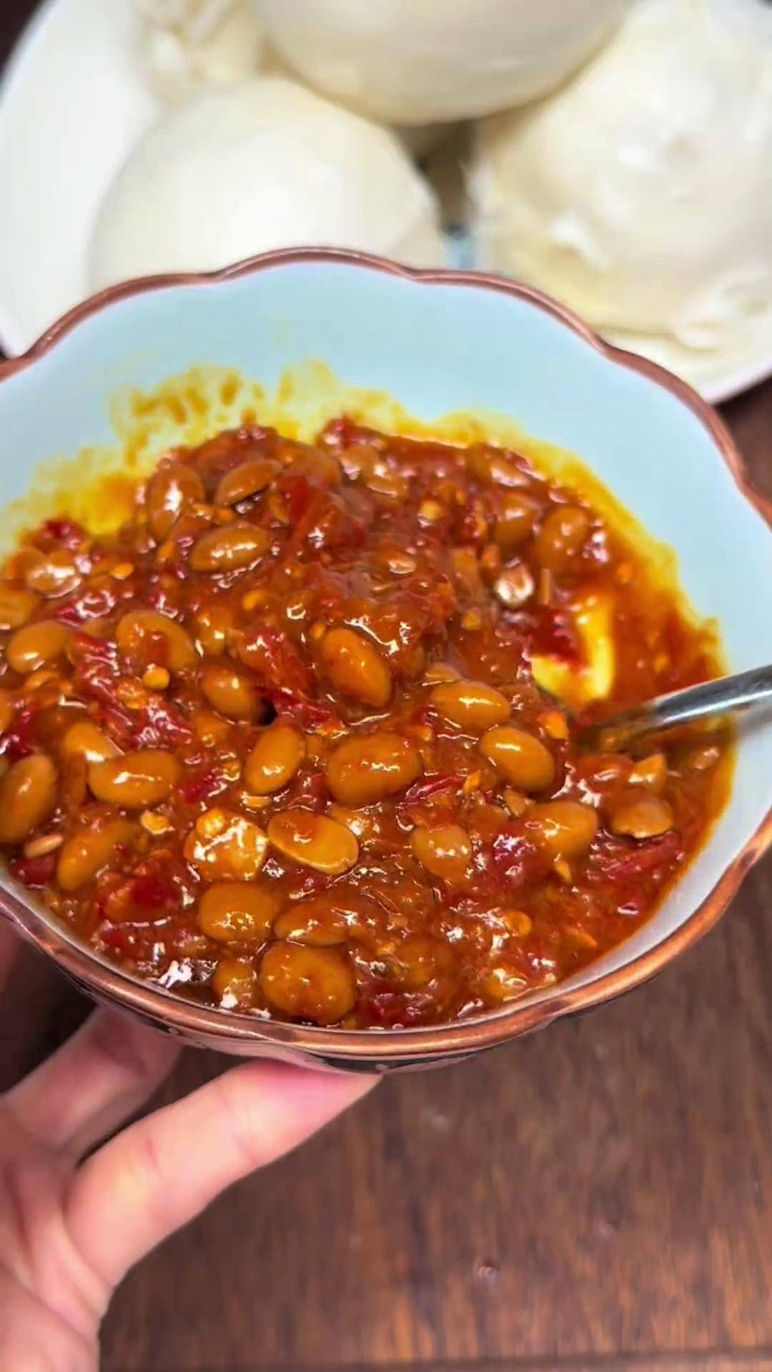 辣乎乎的越吃越想吃家乡特色 酱豆子 辣椒豆