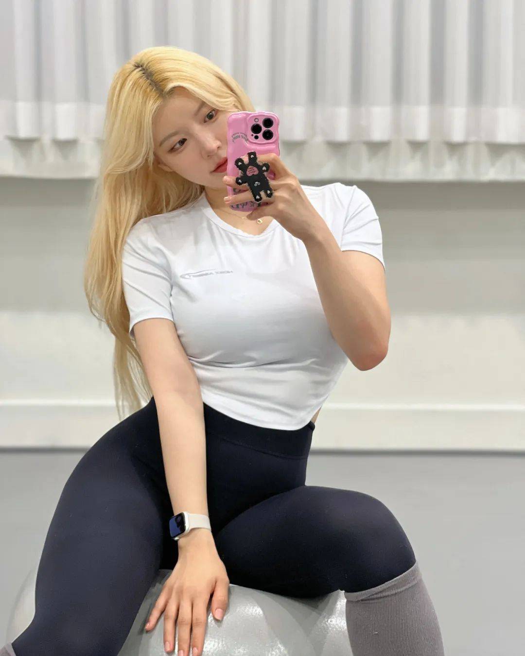 韩国健身达人惠晶,这身材一看就是练过的!