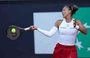 WTA1000罗马站|郑钦文晋级八强