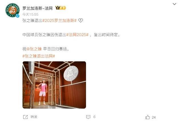 张之臻因伤退出法网，中国男网新星布云朝克特崛起