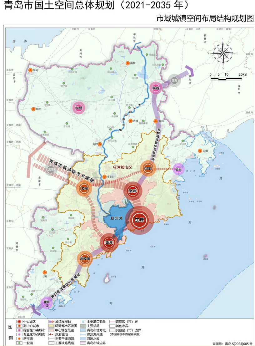 涉及王台,青岛市国土空间总体规划