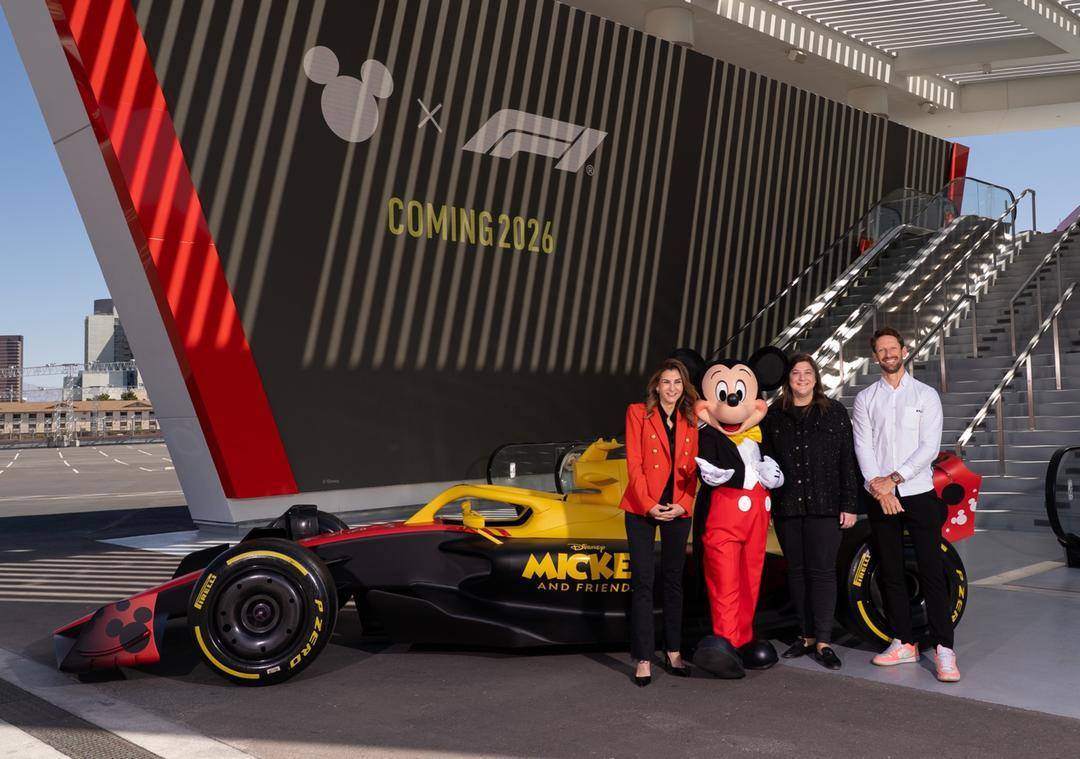 F1与迪士尼强强联手：米奇即将现身全球赛道