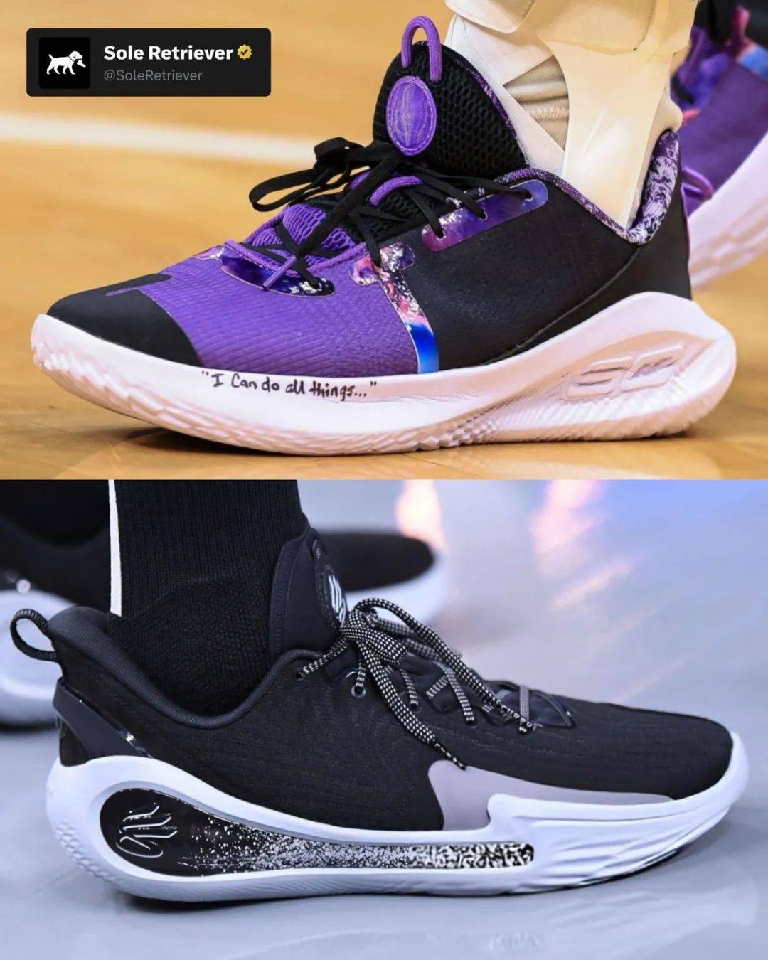 本赛季库里上脚球鞋一览!款式还不少!