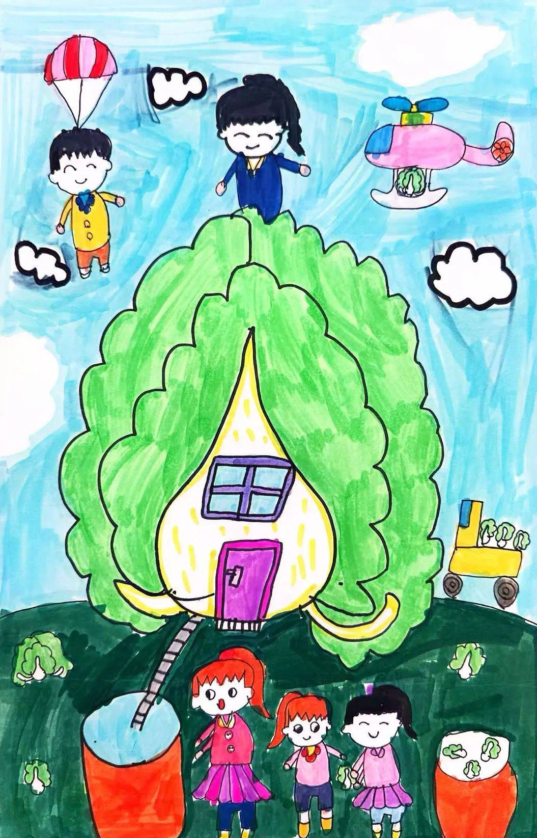 青杏儿欢庆六一城阳区幼儿优秀绘画作品展