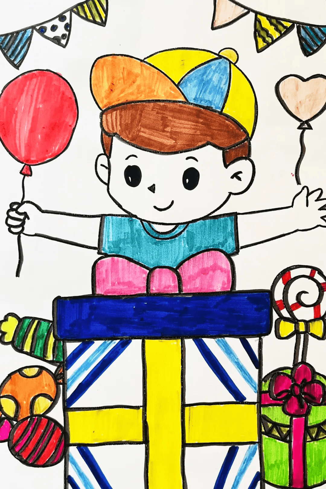 青杏儿欢庆六一城阳区幼儿优秀绘画作品展