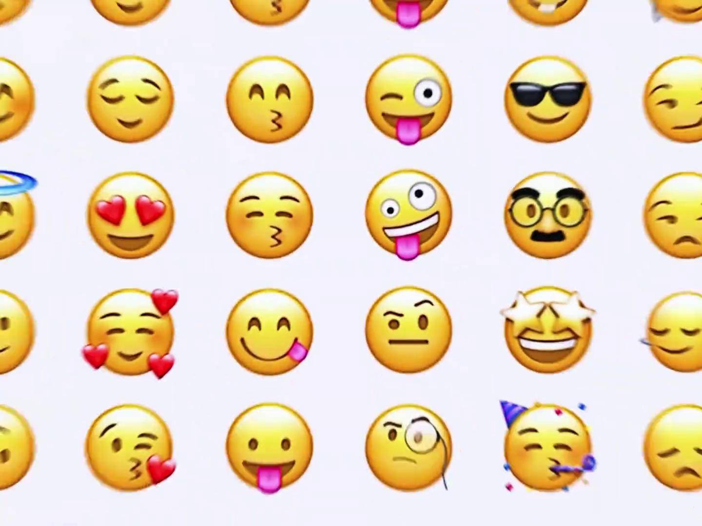 用苹果的emoji表情,这样转场?