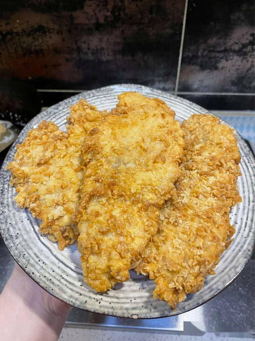 炸鸡排免面包糠挂浆用1粉1水鳞片酥脆低油更健康