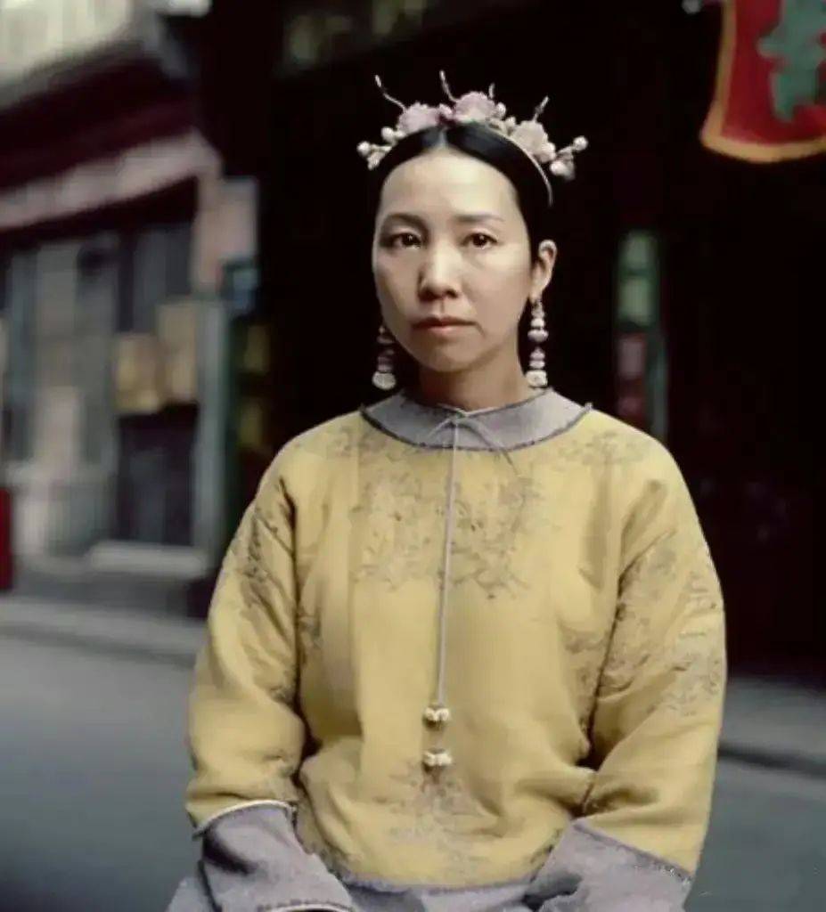 的旧照,仿佛拂去了历史的尘埃,让我们得以窥见慈禧太后年轻时的风采