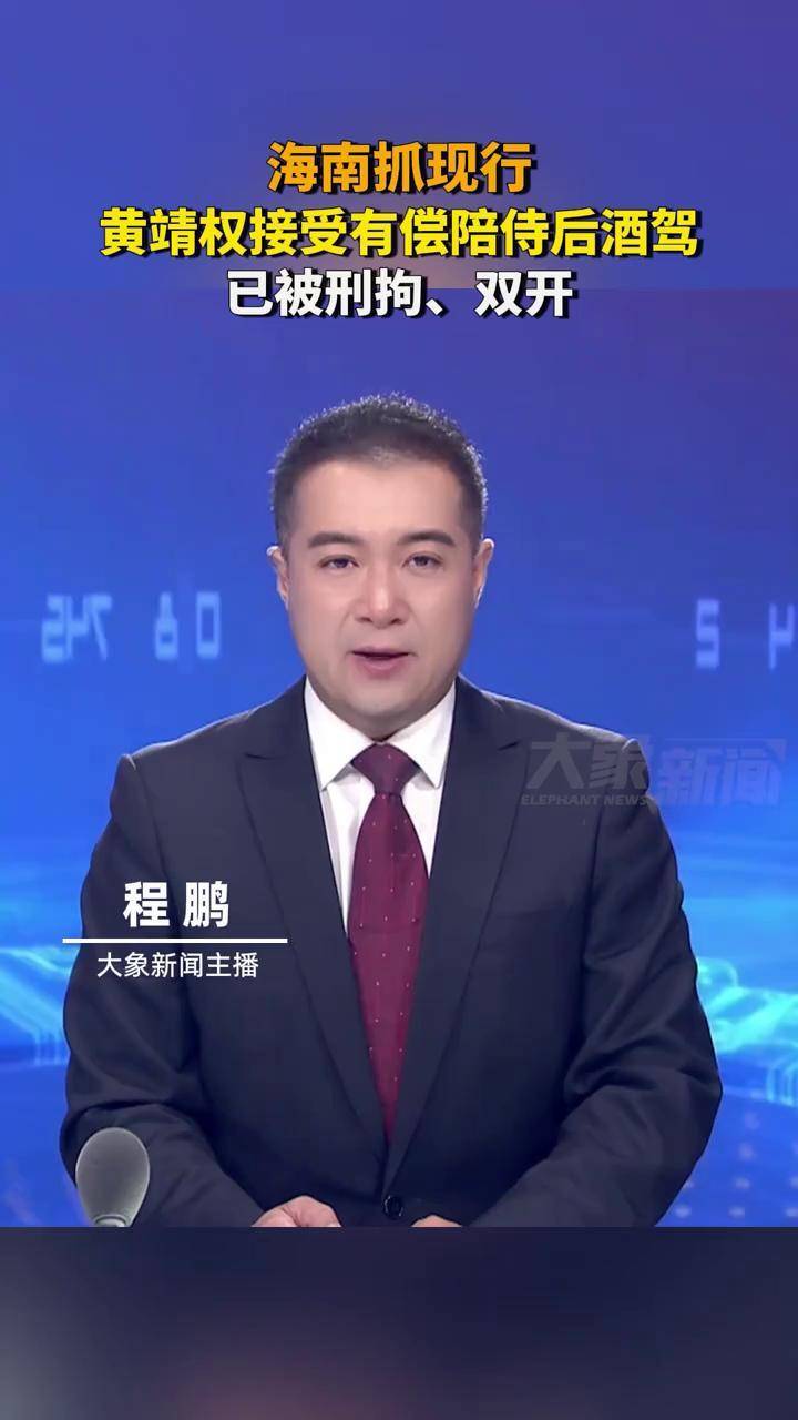 海南抓现行:东方市政府办公室综合信息室原副主任黄靖权,接受有偿陪侍