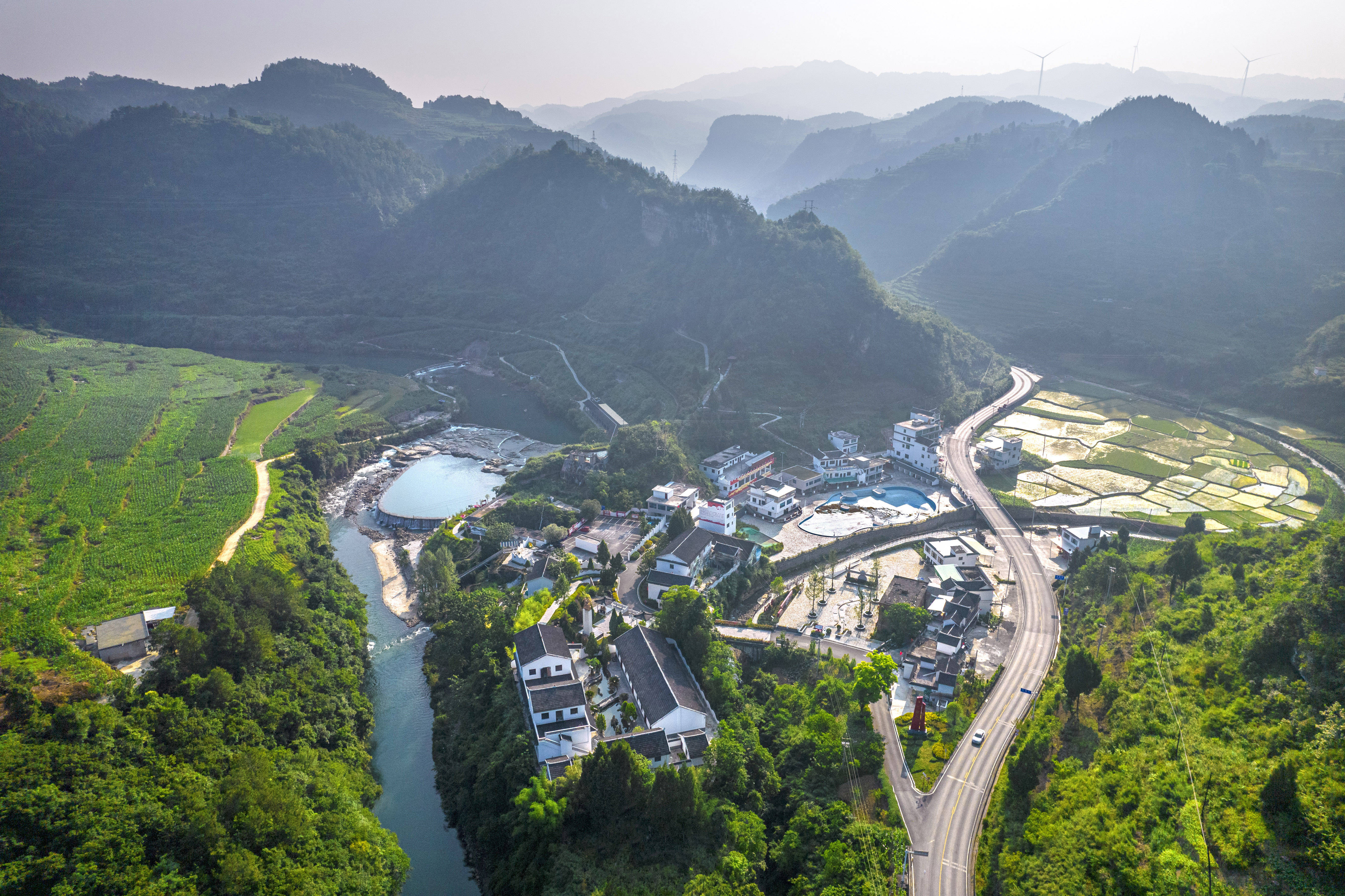 天眼影像|黔西:农文旅融合乡村美