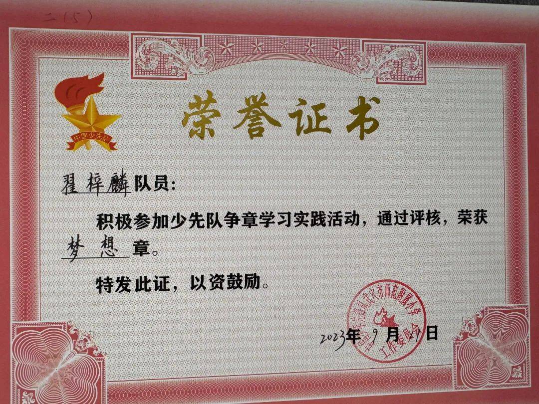 中队国旗班风采展示