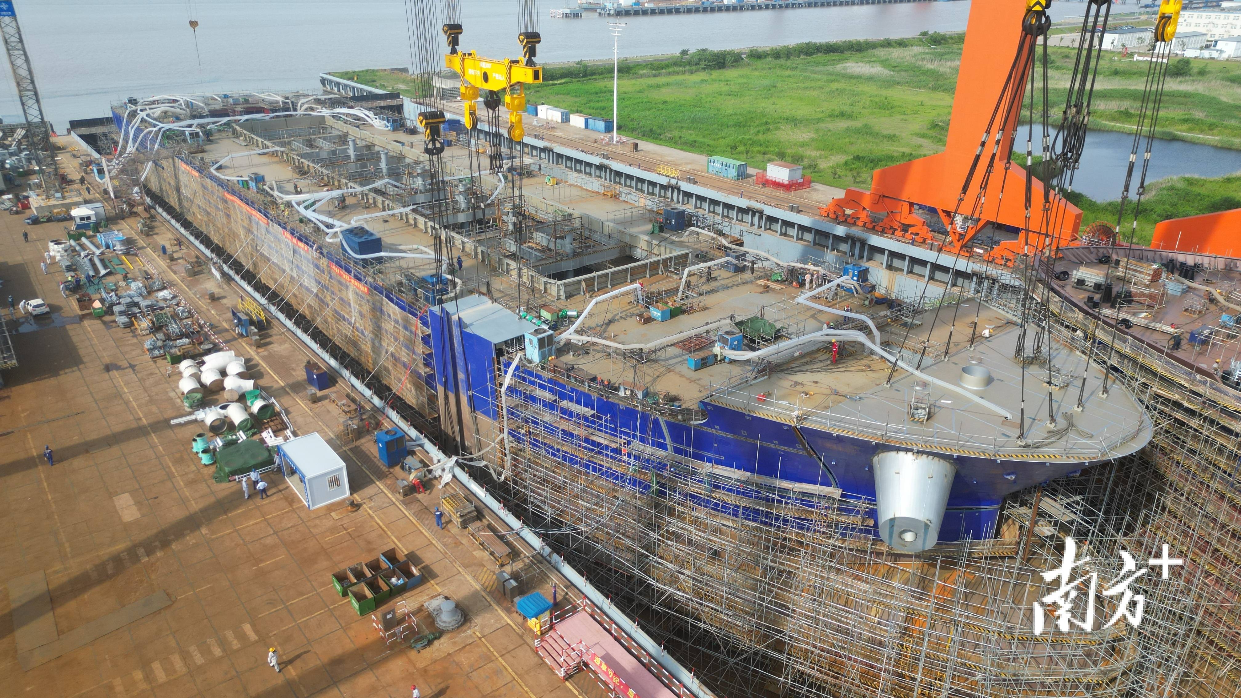 高端疏浚装备“浚广”船取得阶段成果,投产后将用于重点工程建设_施工_焊接_项目