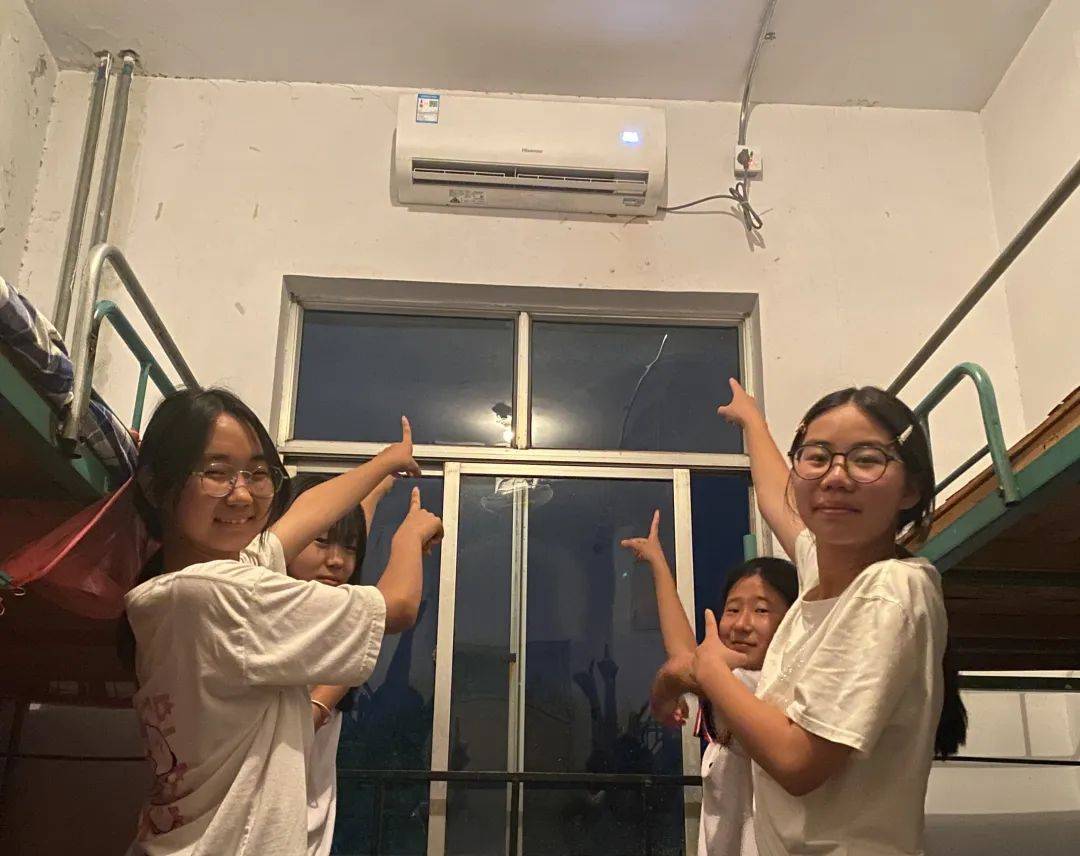 章丘又一中学宿舍实现空调全覆盖
