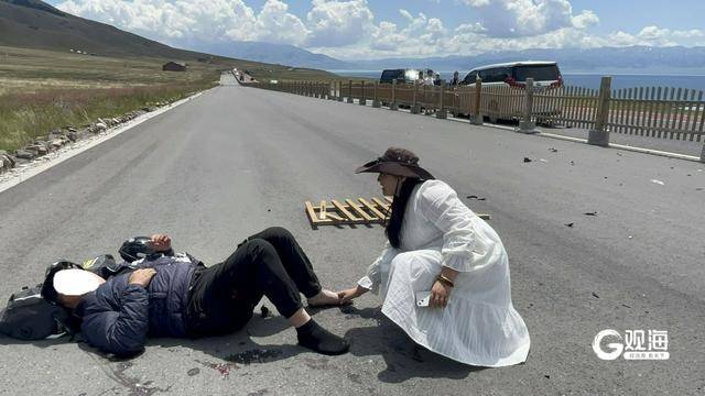 旅途传大爱!青岛小夫妻旅行结婚时路遇车祸现场,两人携手救护伤者