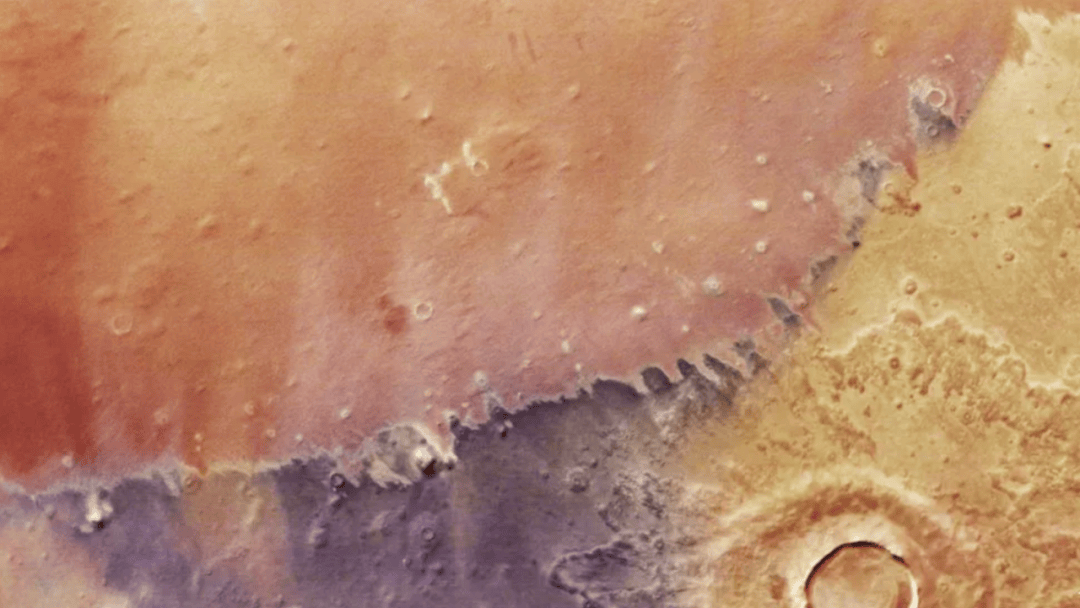 火星真面目：并非通体红色，新照片展现多彩地貌与沙尘暴
