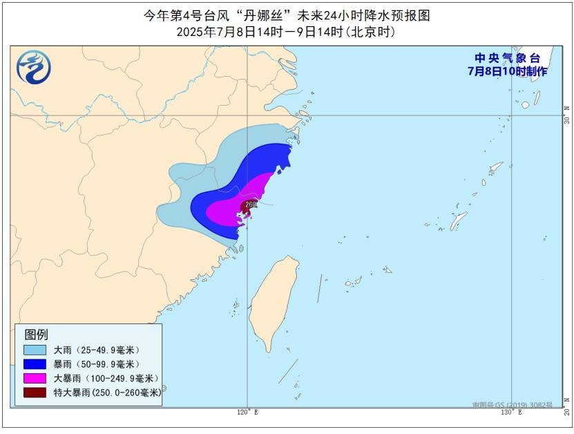中国气象局提升重大气象灾害（台风、暴雨）三级应急响应