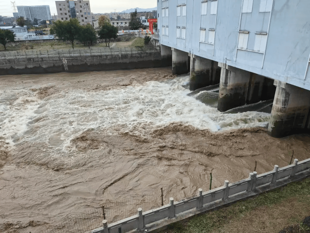 开闸放水