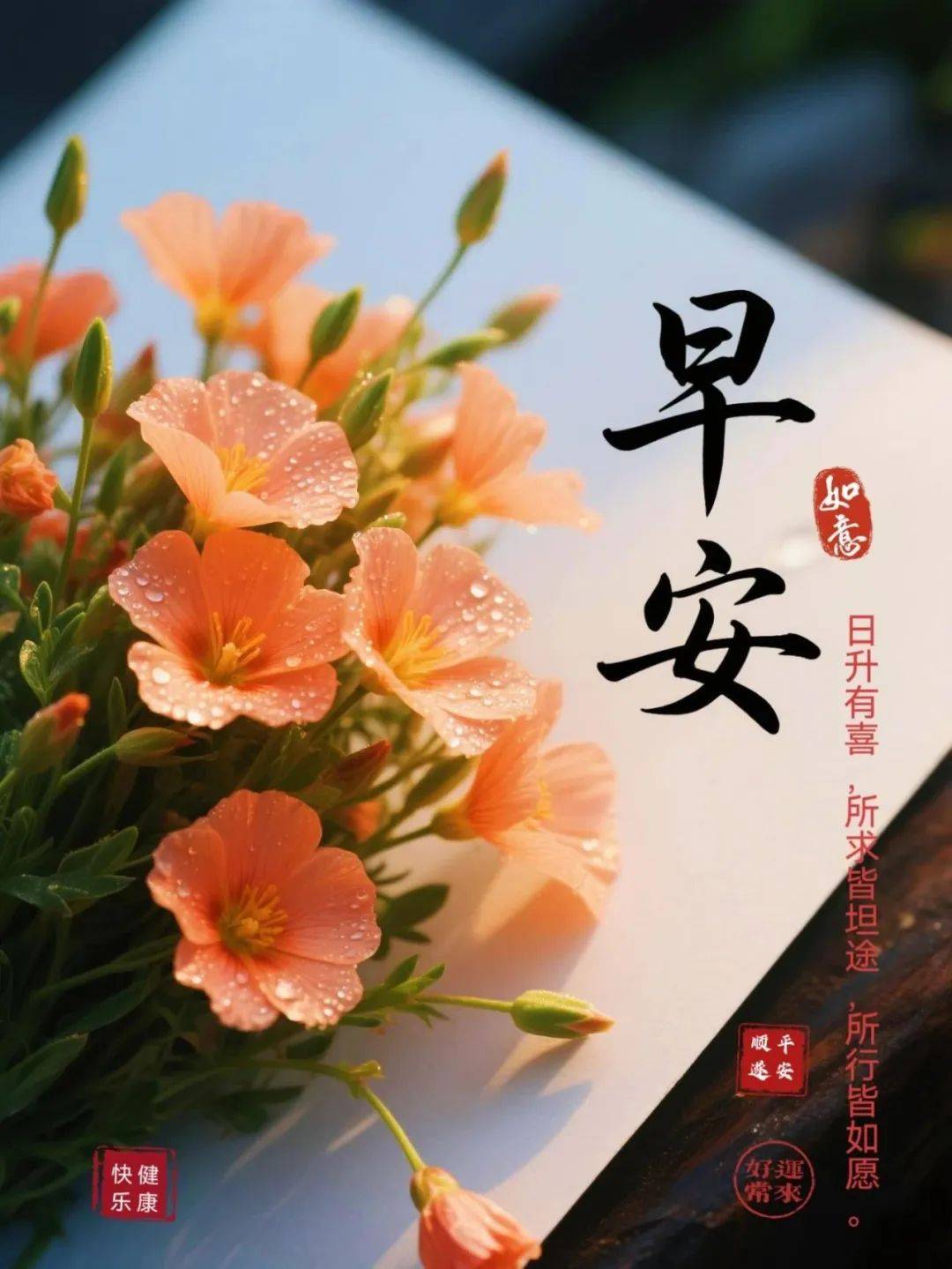 168张最新版早安早上好唯美图片:新的一天,开心,快乐,平安,健康!