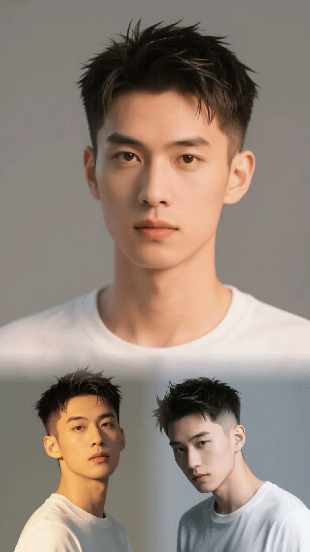 男生阳光短发指南,干净利落的短发才是少年感必杀技!