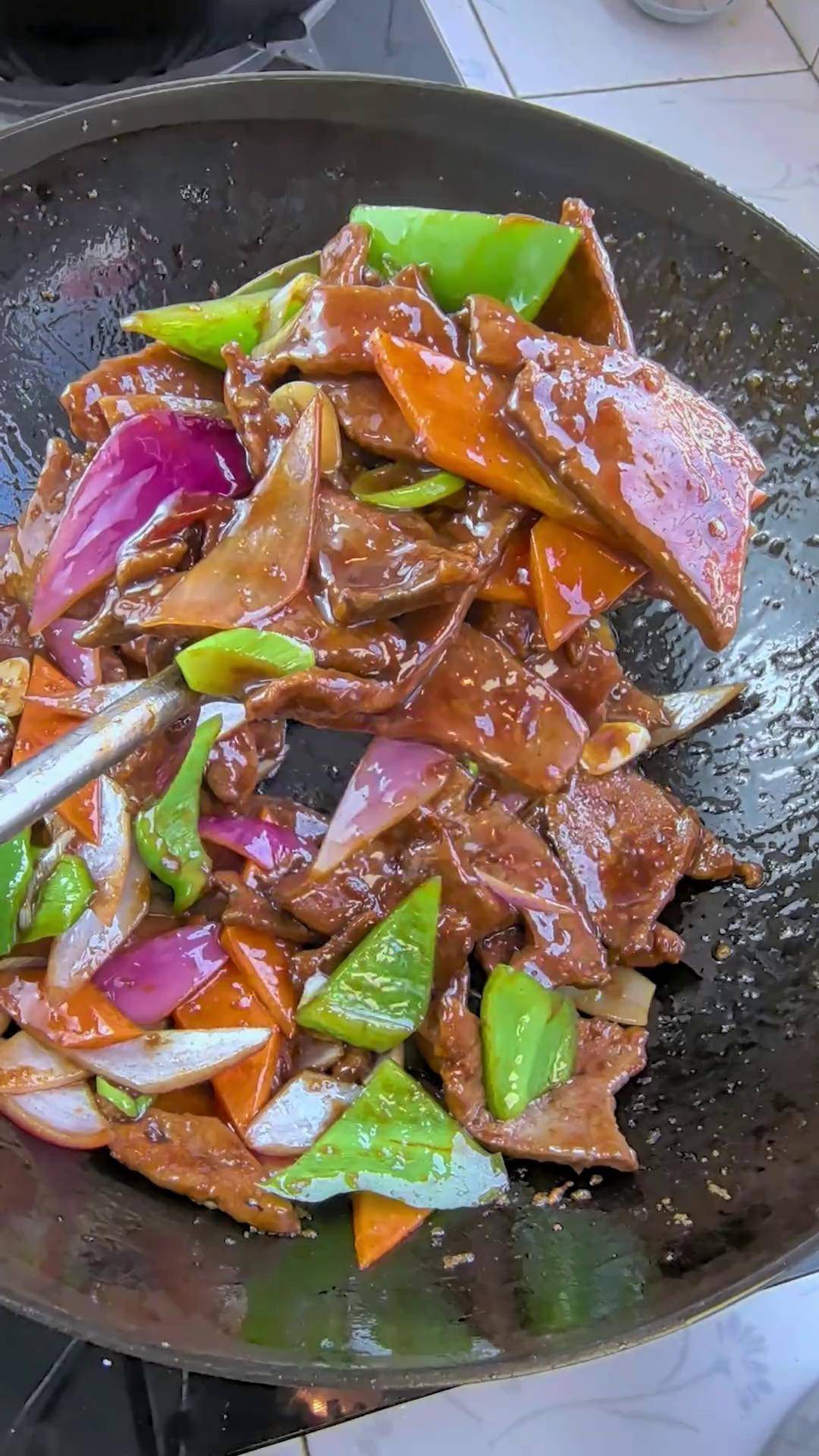 熘肝尖鲜滑爽滑