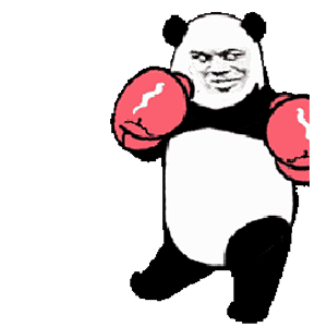 ๑超可爱熊猫头表情包分享!૮⑉･