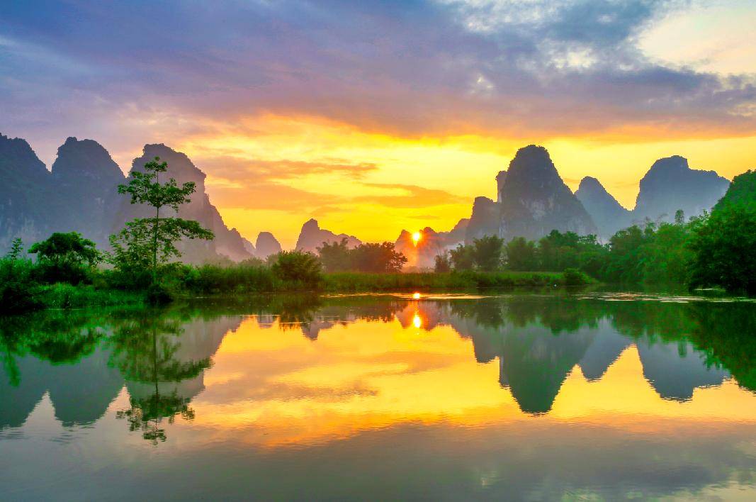 在广西，赴一场晨昏之约！这些地方藏着绝美风景